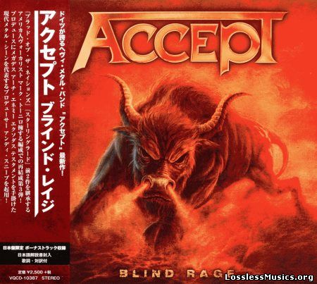 Acсept - Blind Rаge (Japan Edition) (2014)