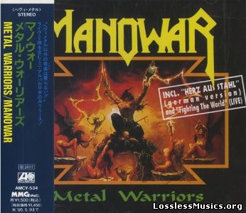 Manowar - Metal Warriors (Japan Edition) [Single] (1992)