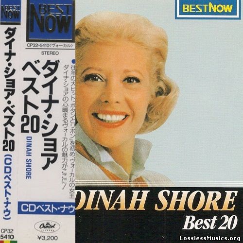 Dinah Shore - Best 20 (Japan Edition) (1987)