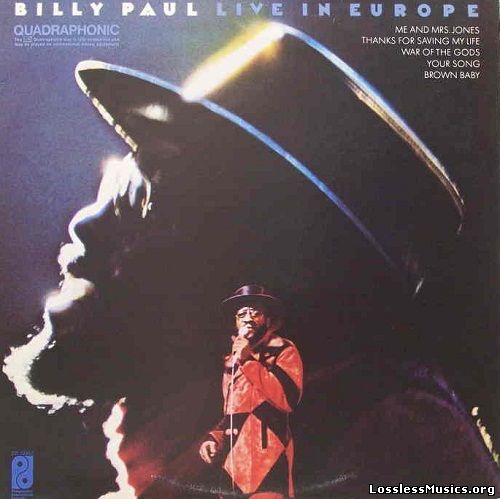 Billy Paul - Live In Europe [DVD-Audio] (1974)