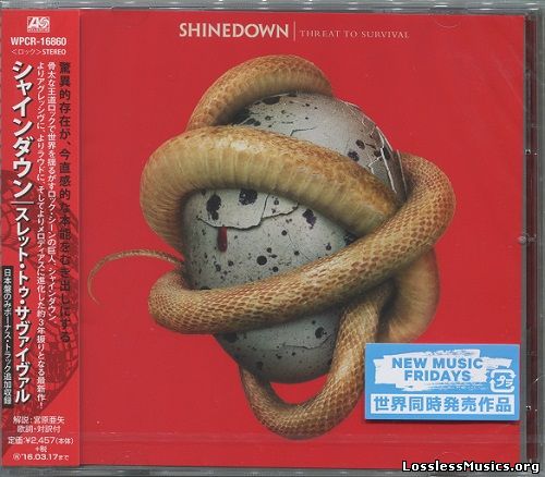 Shinedown - Threat To Survival (Japanese Edition) (2015)