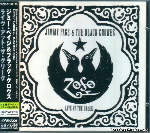 Jimmy Page & The Black Crowes – Live At The Greek [Japanese Edition, 1st press] (2000)