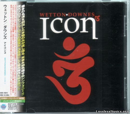 Wetton & Downes - Icon 3 [Japanese Edition, 1st press] (2009)