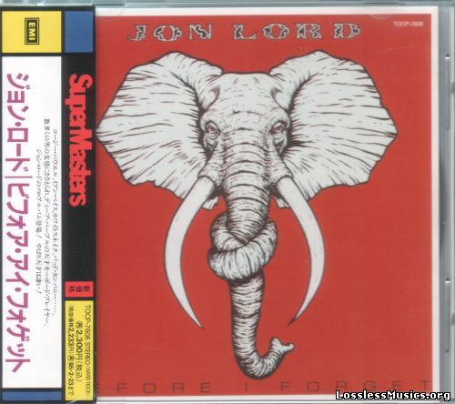 Jon Lord - Before I Forget [Japanese Edition, 1st press] (1982)