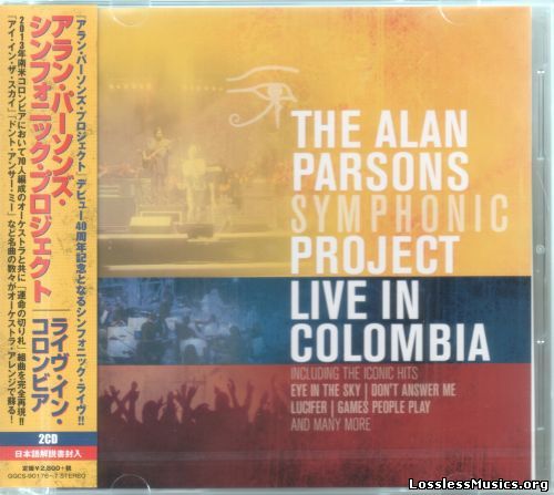 The Alan Parsons Symphonic Project - Live In Colombia [Japanese Edition, 1st Press] (2016)