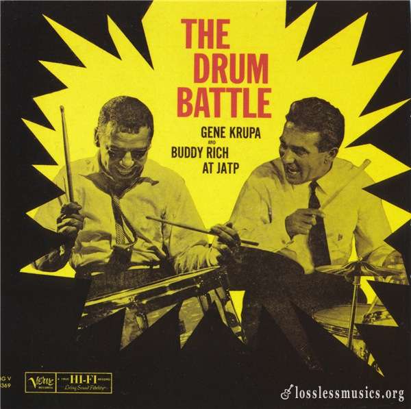 Gene Crupa and Buddy Rich - The Drum Battle At JATP [Reissued 1999] (1952)