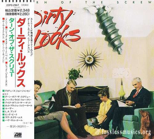Dirty Looks - Turn Of The Screw [Japanese Edition, 1st press] (1989)