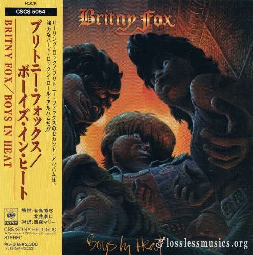 Britny Fox - Воуs In Неаt (Japan Edition) (1989)