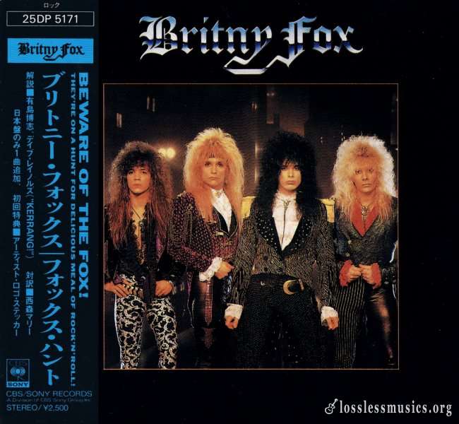Britny Fox - Вritnу Fох (Japan Edition) (1988)
