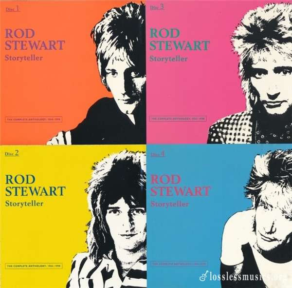 Rod Stewart - Storyteller - The Complete Anthology: 1964–1990 (4 CD Box 1989)