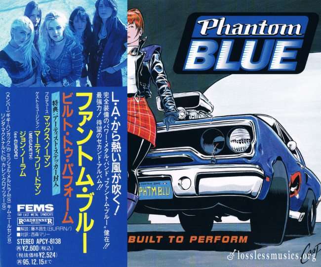 Phantom Blue - Built To Perform (Japan Edition) (1993)