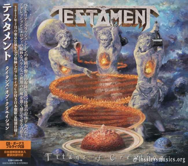 Testament - Тitаns Оf Сrеаtiоn (2СD) (Jараn Еditiоn) (2020)