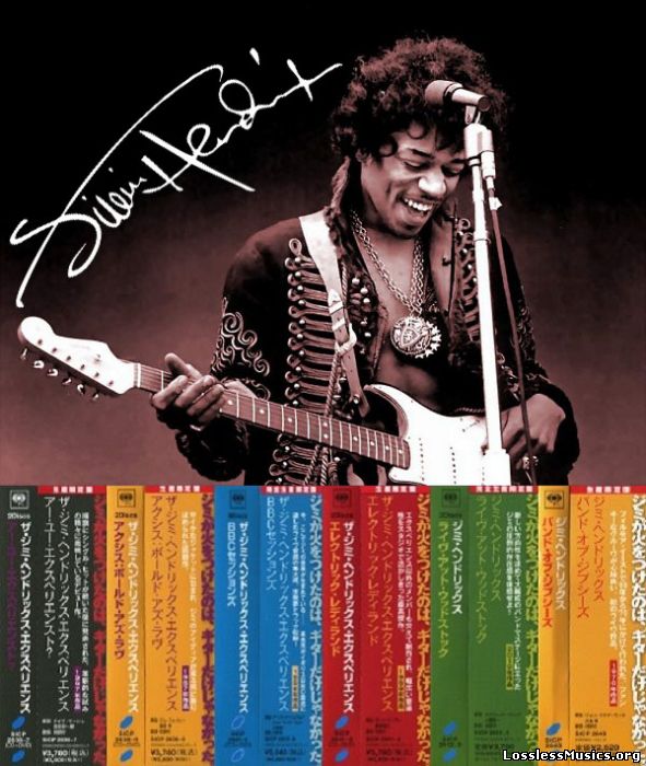 JIMI HENDRIX - The Collection (Japan Edition, 2010 Reissues) (1967-1970)