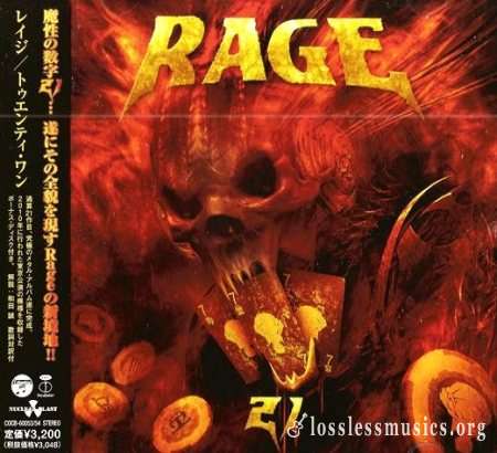 Rage - Тwеntу Оnе (2СD) (Jараn Еditiоn) (2012)