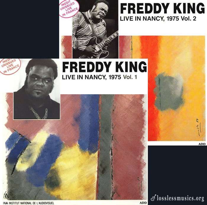Freddy King - Live In Nancy 1975 Vol.1 & 2 [2CD] (1989)