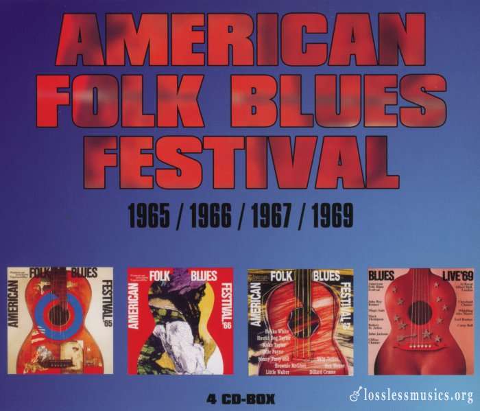 VA - American Folk Blues Festival 1965/1966/1967/1969 [4CD] (2002)