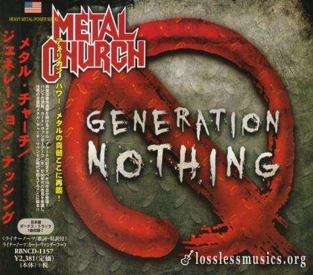 Metal Church - Gеnеrаtiоn Nоthing (Jараn Еditiоn) (2013) (2014)