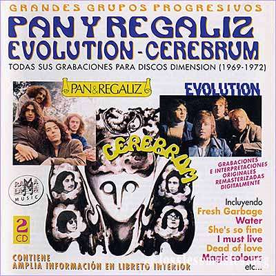 Pan & Regaliz - Pan & Regaliz (1971)  Evolution (1970) (2xCD)