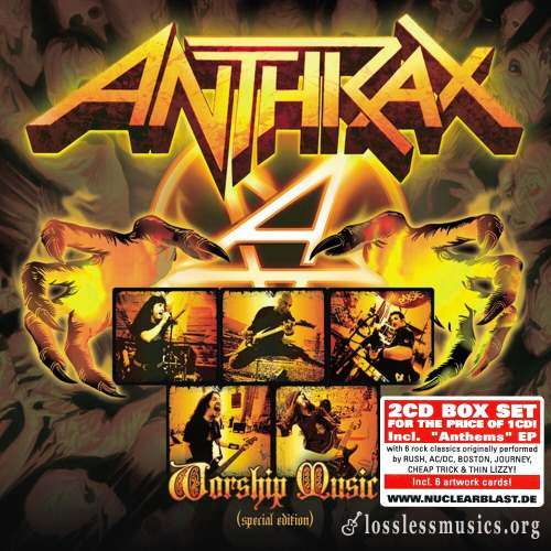 Anthrax - Wоrshiр Мusiс (2СD) (2013)