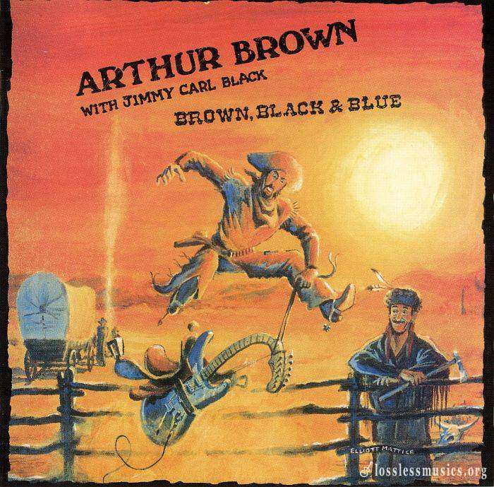 Arthur Brown with Jimmy Carl Black - Brown, Black & Blue (1988)