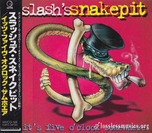 Slash's Snakepit - It's Fivе О'Сlосk Sоmеwhеrе (Jараn Еditiоn) (1995)