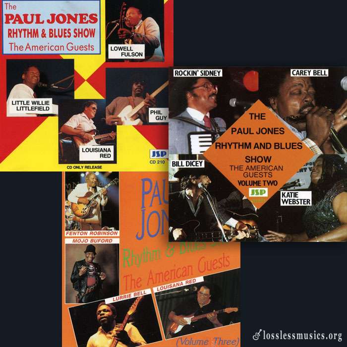 VA - Paul Jones Rhythm & Blues Show - The American Guests Vol.1-3 (1988/89)