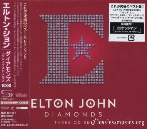 Elton John - Diаmоnds (3СD) (Jараn Еditiоn) (2017) (2019)