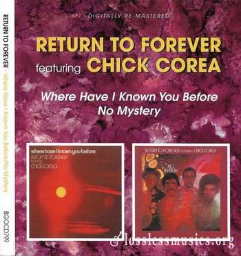 Return To Forever Featuring Chick Corea - Where Have I known You Before / No Mystery (1974,75) [2008] 2CD