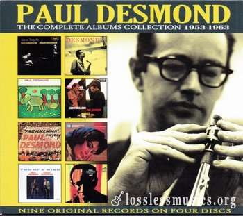 Paul Desmond - The Complete Albums Collection (1953-1963) [2018] [Box Set 4CD]